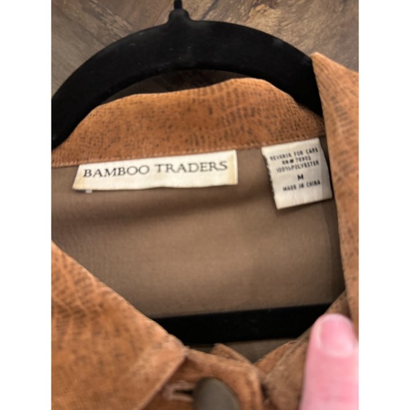 Bamboo‎ Trader's Women's Jacket Brown Snake Like Size M - Picture 7 of 10